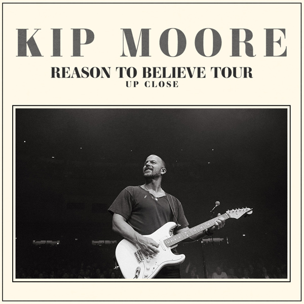 Kip Moore - Reason To Believe World Tour live at Enmore Theatre in Newtown on November 13, 2026 - Concert poster