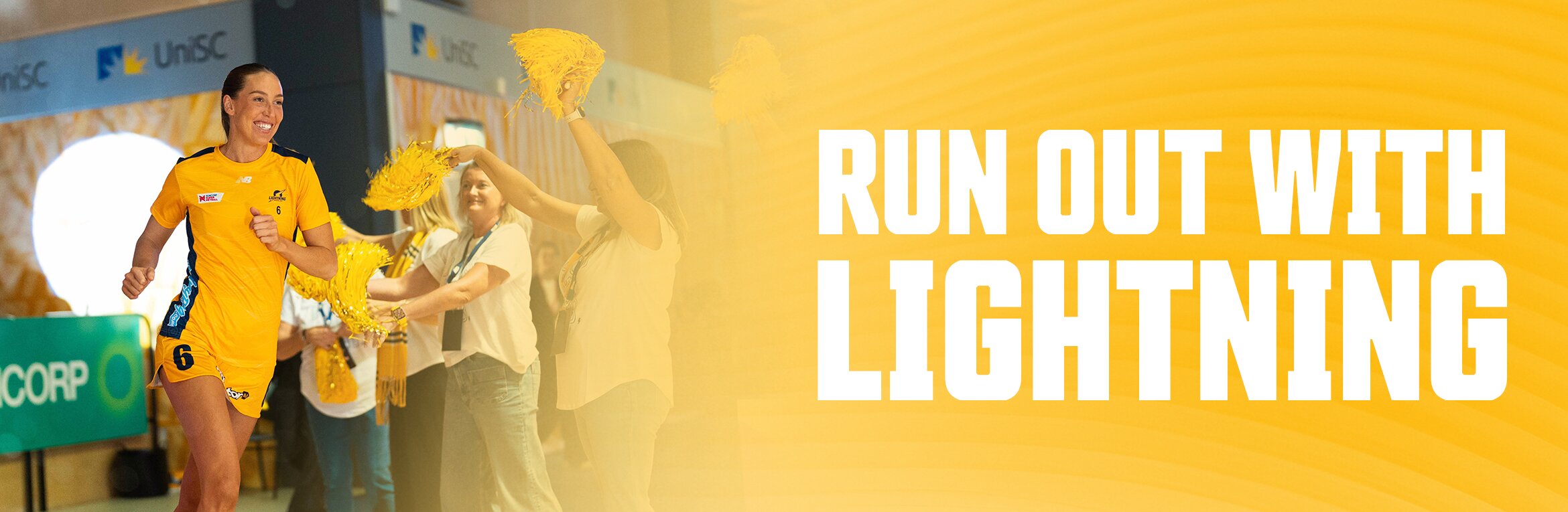 Run out with Lightning