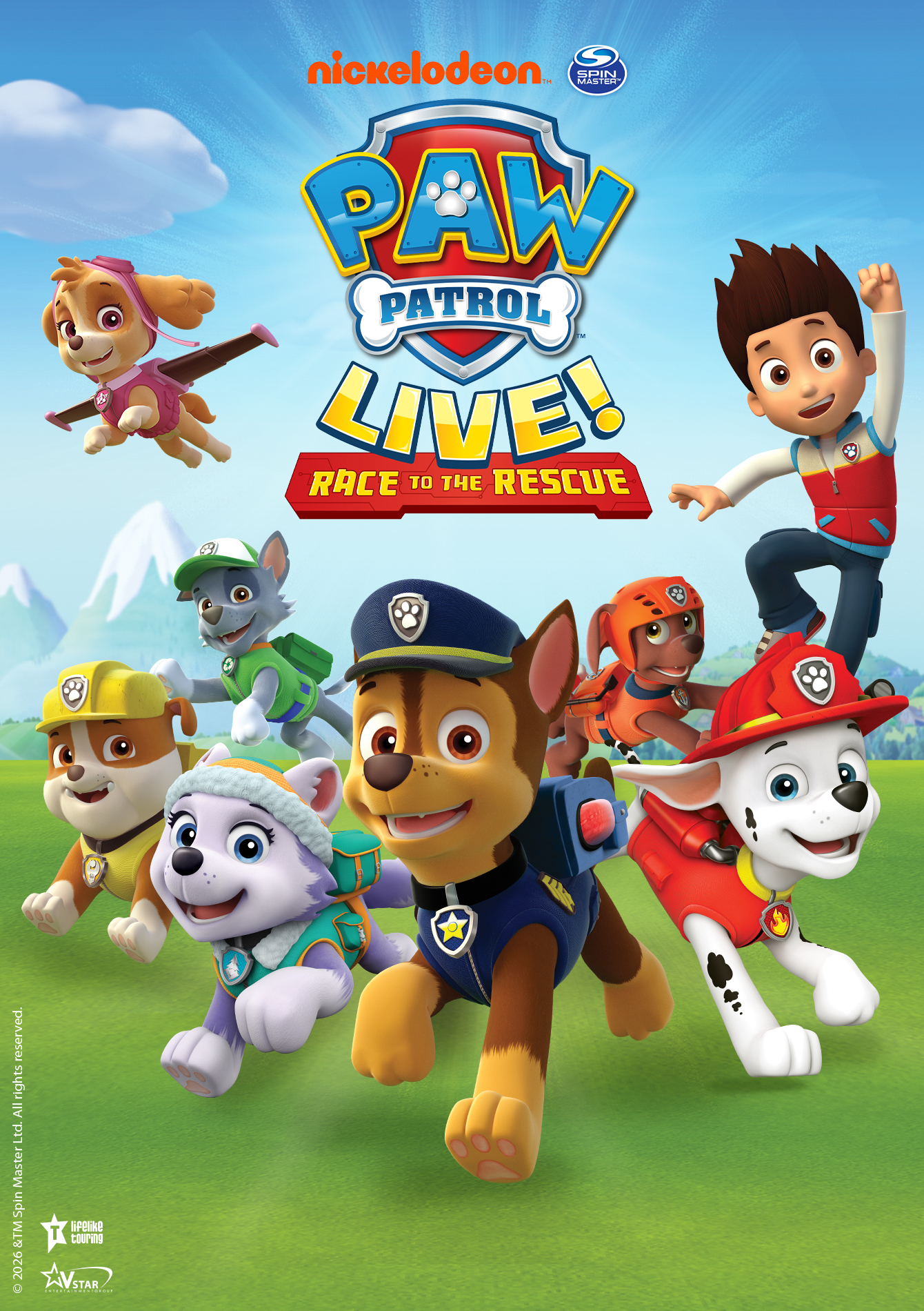 PAW Patrol™ Live! "Race to the Rescue"