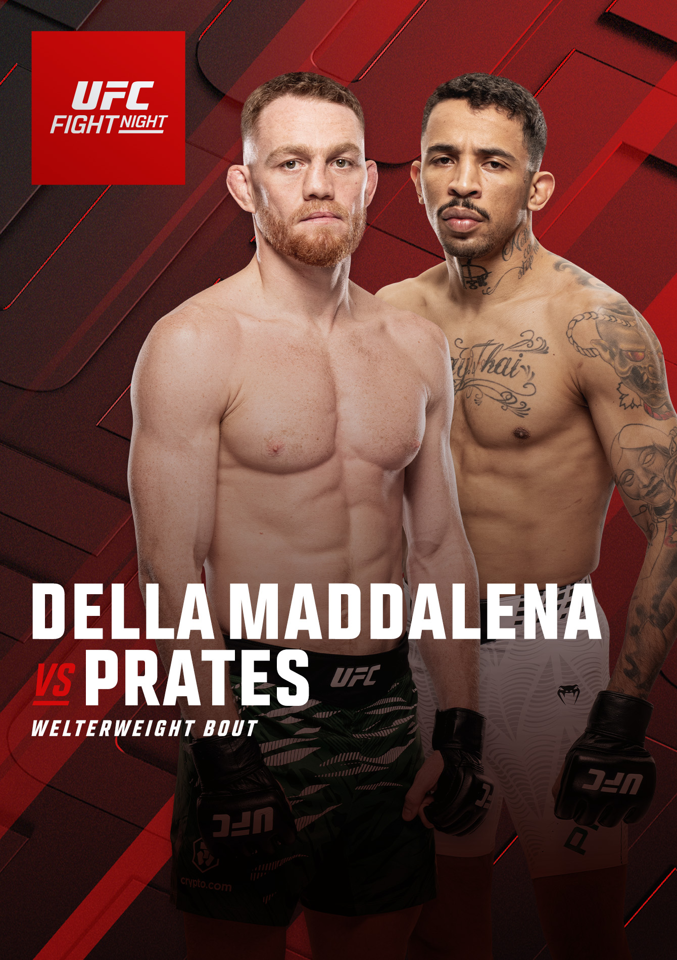 UFC Fight Night: Della Maddalena VS Prates