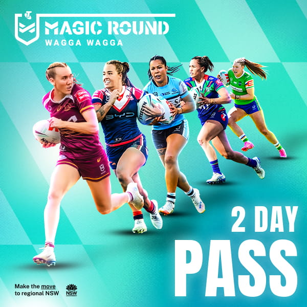 2026 NRLW Magic Round – 2 Day Pass