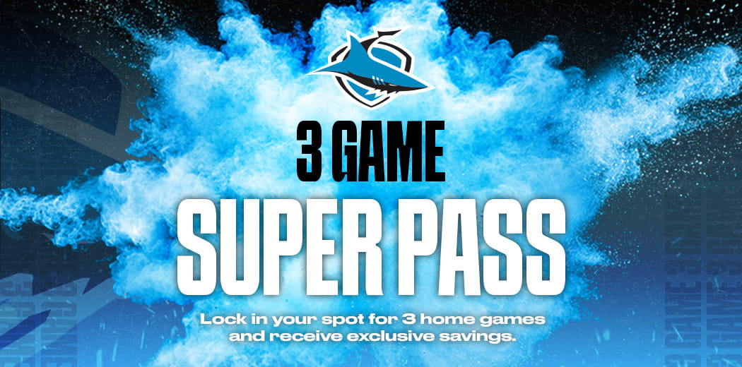 Sharks 3 Game Super Pass