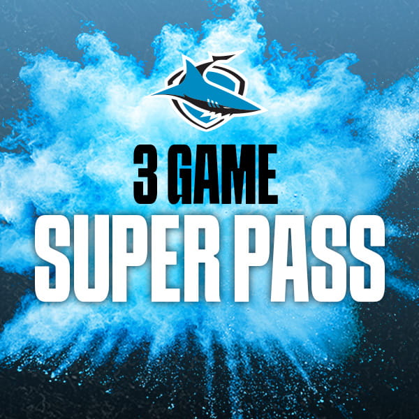 Sharks 3 Game Super Pass