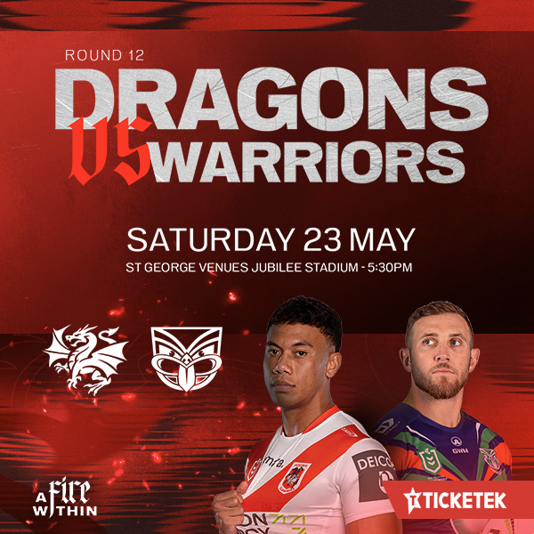 NRL Round 12: Dragons v Warriors