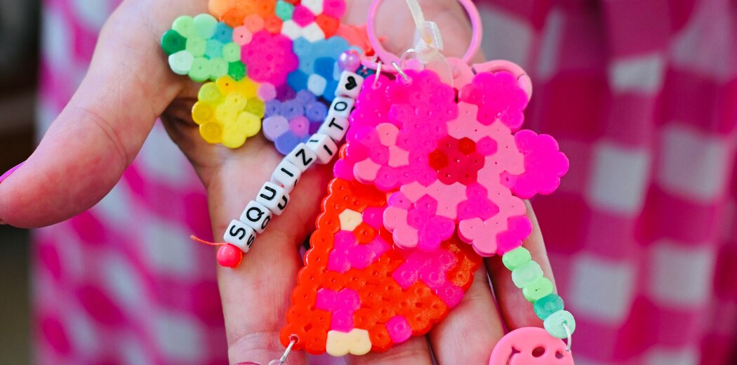 Melty Bead Key Chain Workshop with Rachel Burke