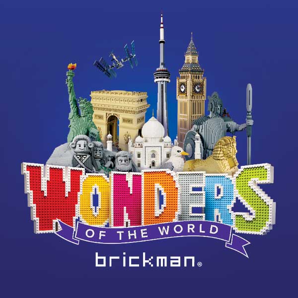 Brickman® Wonders of the World live at Darwin Convention Centre - Concert poster
