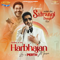 Satrangi Peengh - Harbhajan Mann Live live at Riverside Theatre - Concert poster