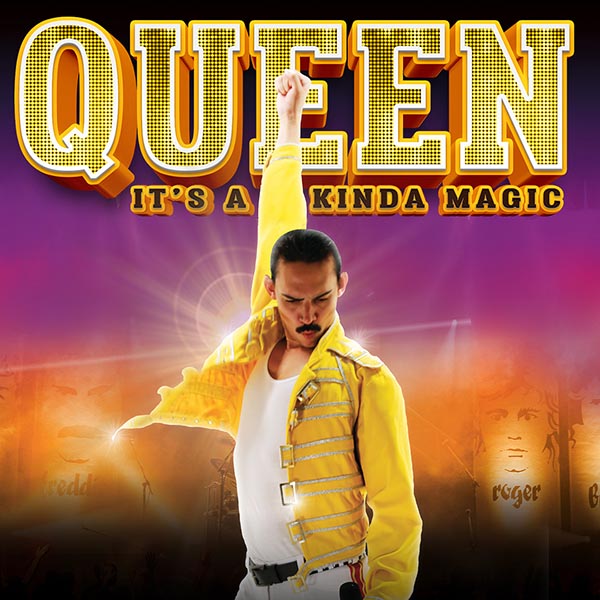Queen: It's A Kinda Magic live at The Star Gold Coast - Concert poster