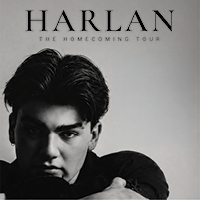 HARLAN - The Homecoming Tour live at EVAN Theatre - Concert poster