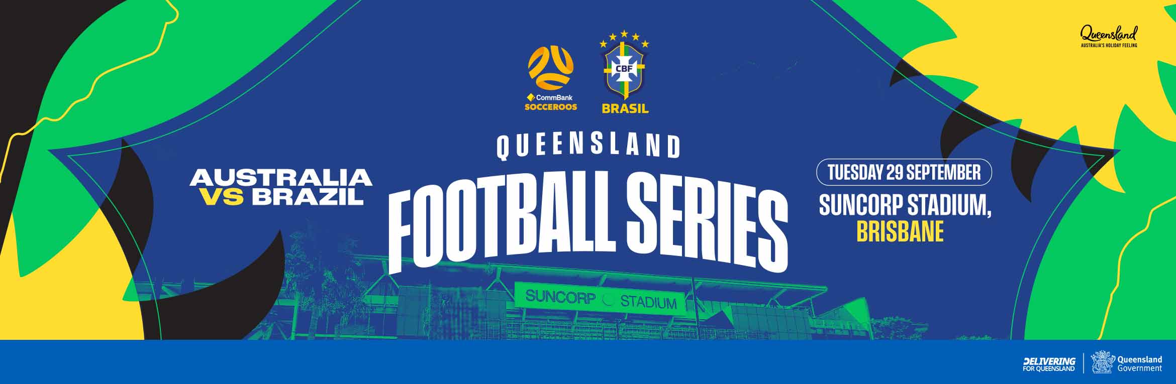Socceroos v Brazil