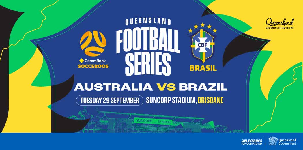 Socceroos v Brazil