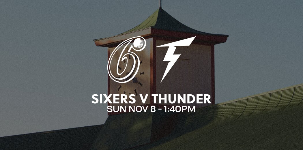 WBBL|12: Sydney Sixers v Sydney Thunder