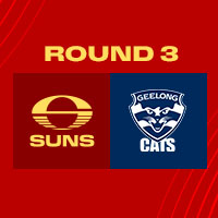 AFLW Round 3: Gold Coast SUNS v Geelong Cats