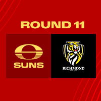 AFLW Round 11: Gold Coast SUNS v Richmond