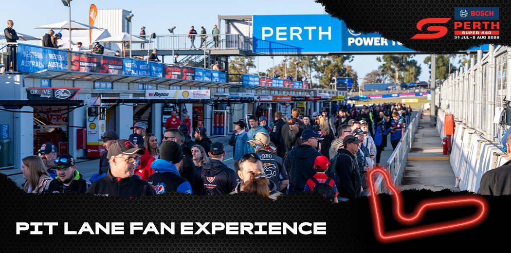 Bosch Perth Super 440 Pit Lane Fan Experience