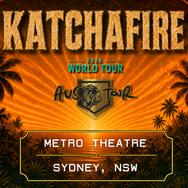 Katchafire live at Metro Theatre - Concert poster