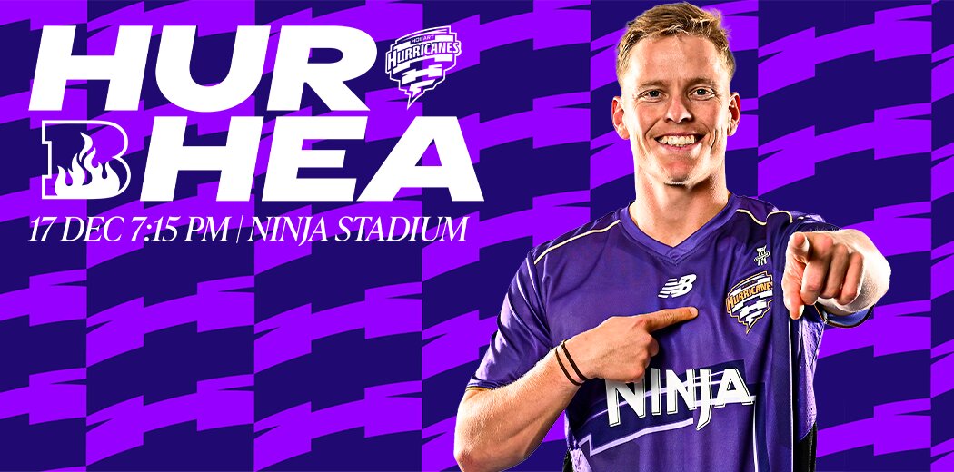 KFC BBL|16 Hobart Hurricanes v Brisbane Heat