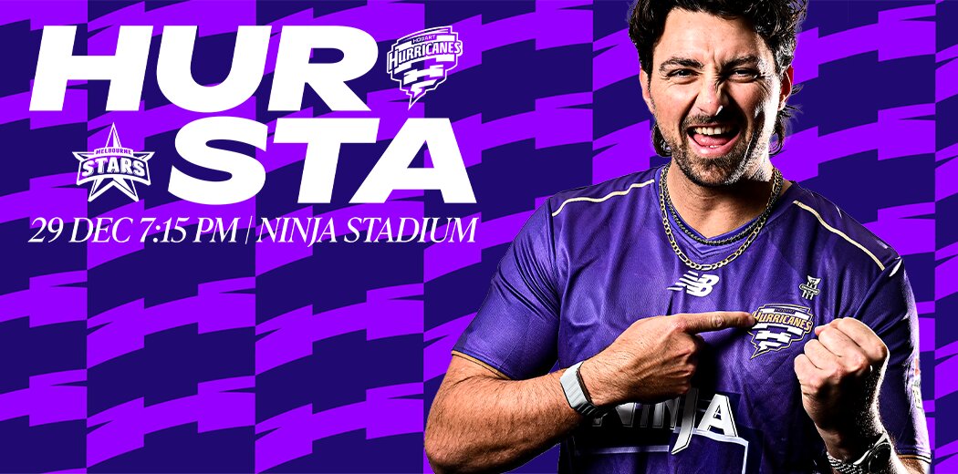 KFC BBL|16 Hobart Hurricanes v Melbourne Stars