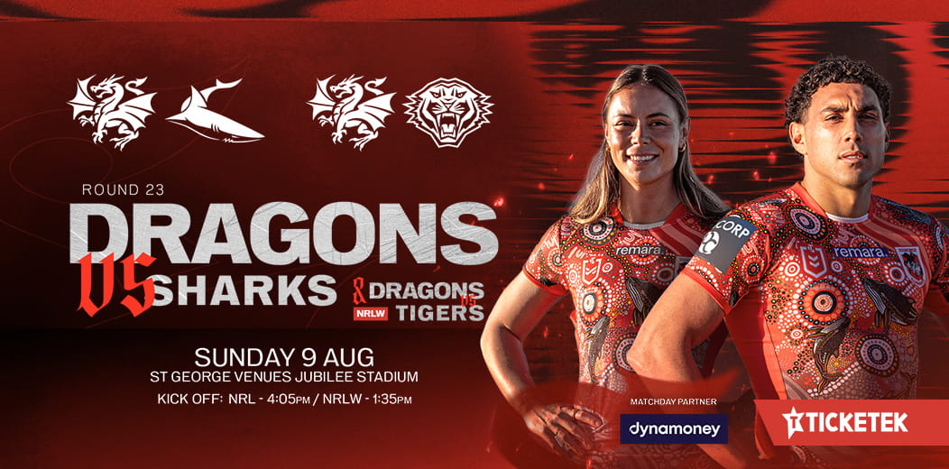 NRL Round 23: Dragons v Sharks