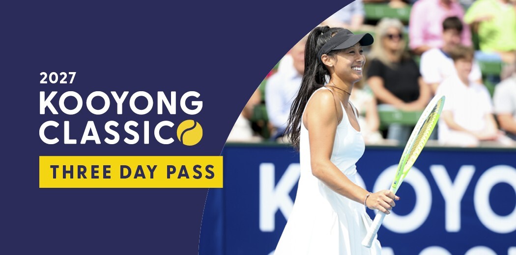 Kooyong Classic 3 Day Pass