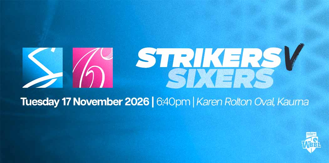 WBBL|12 Adelaide Strikers v Sydney Sixers