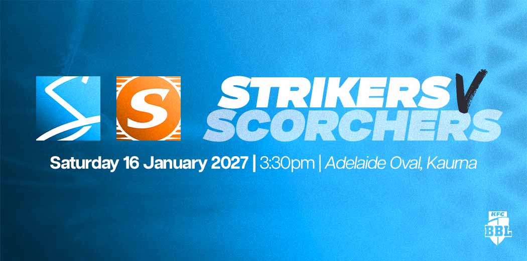 BBL|16 Adelaide Strikers v Perth Scorchers