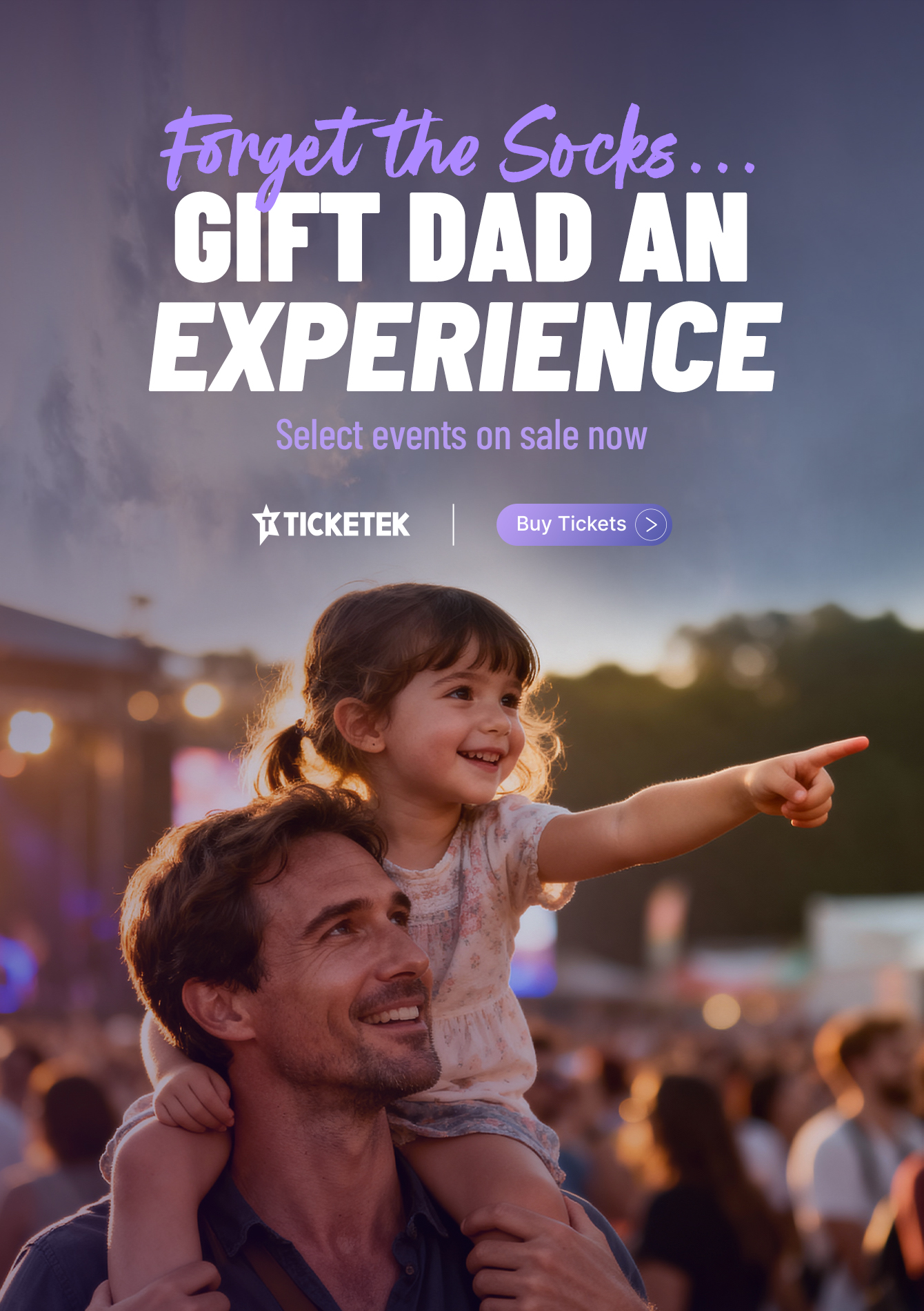 Ticketek Father's Day 2026