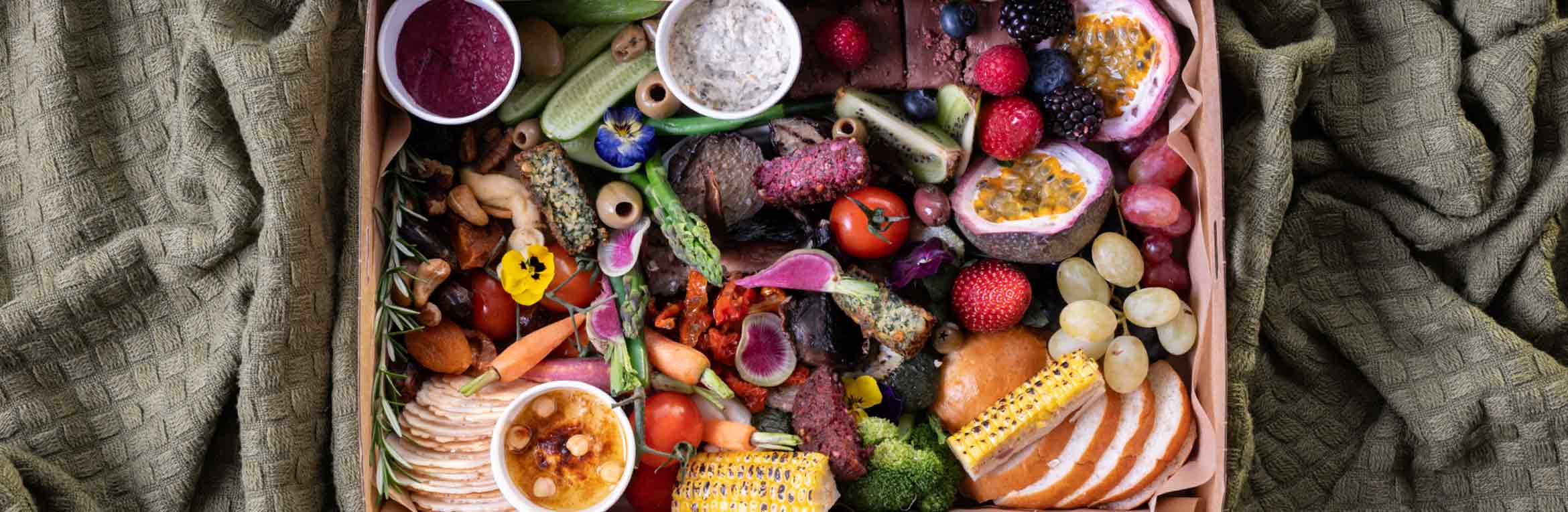 Plant Based (GF) NYE Hamper - Gold