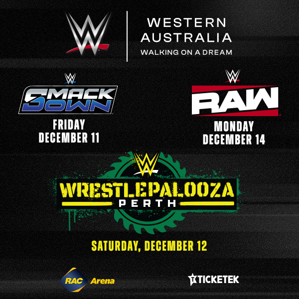 WWE Perth - 3 Day Buys