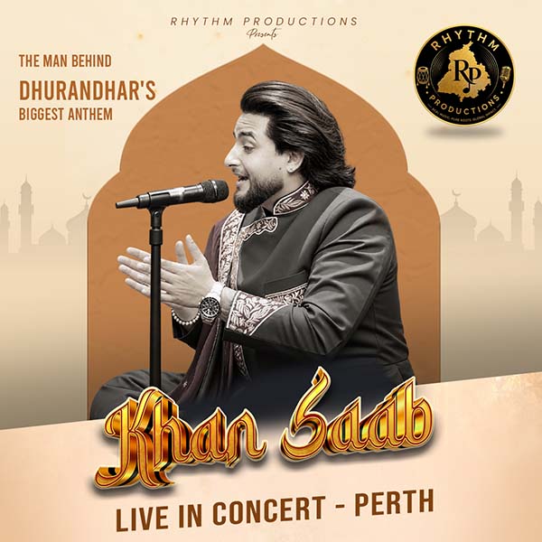 Khan Saab live at Riverside Theatre - Concert poster