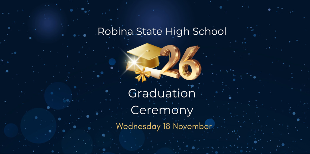 Robina State High School 2026 Year 12 Graduation
