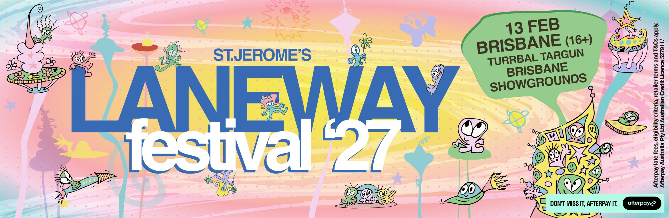 Laneway Festival 2027 Brisbane