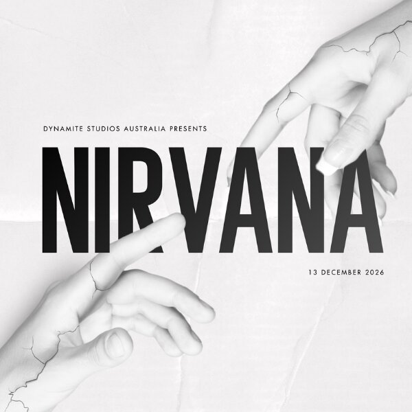 Nirvana - Dynamite Studios Australia live at The Star Gold Coast - Concert poster