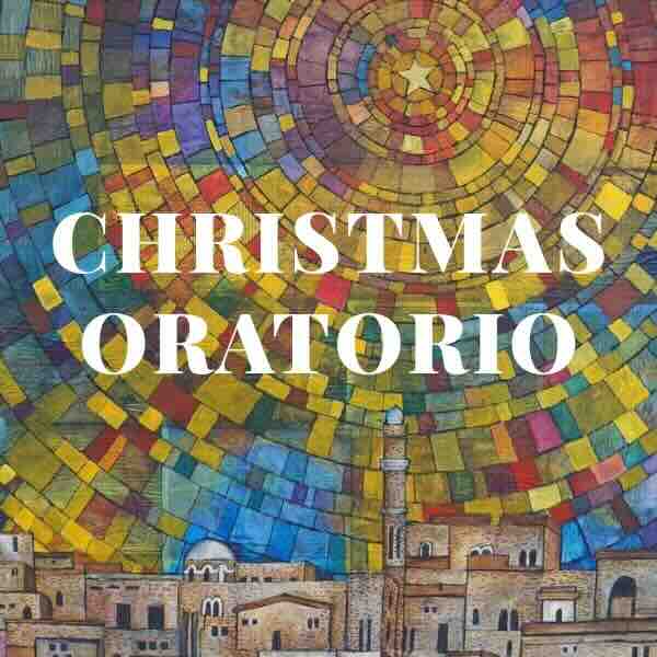 Christmas Oratorio live at Llewellyn Hall - Concert poster